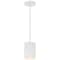 Access Lighting Pilson, LED Pendant, Matte White Finish, Steel 29000-MWH - alternate 1